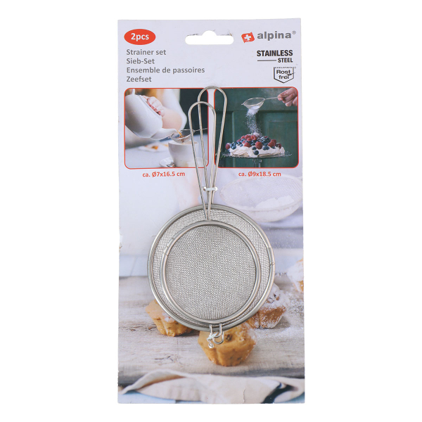 Σουρωτήρια Σίτα (Σετ 2τμχ) Alpina 871125217674