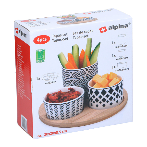 Ορντεβιέρα Σερβιρίσματος 3 Θέσεων (Φ20x8.5) Alpina 871125224034