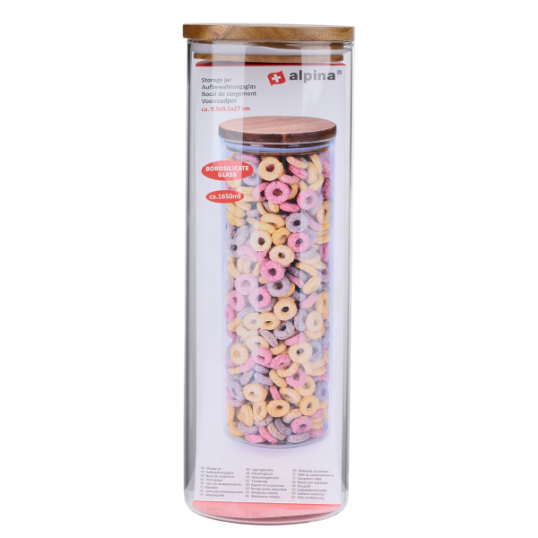 Δοχείο Αποθήκευσης 1.65lt (Φ9.5x27) Alpina 871125224040