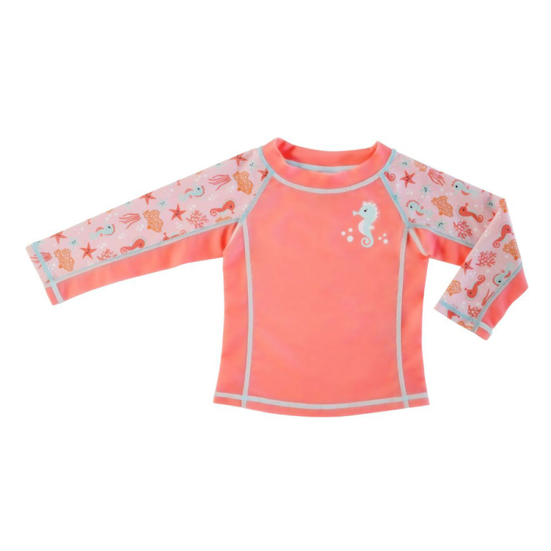 Παιδική Μπλούζα Με Αντηλιακή Προστασία Zoocchini Sally The Seahorse