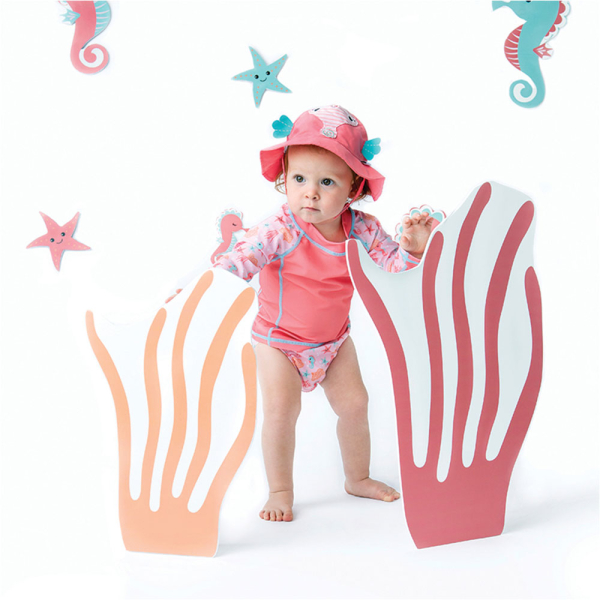 Παιδική Μπλούζα Με Αντηλιακή Προστασία Zoocchini Sally The Seahorse