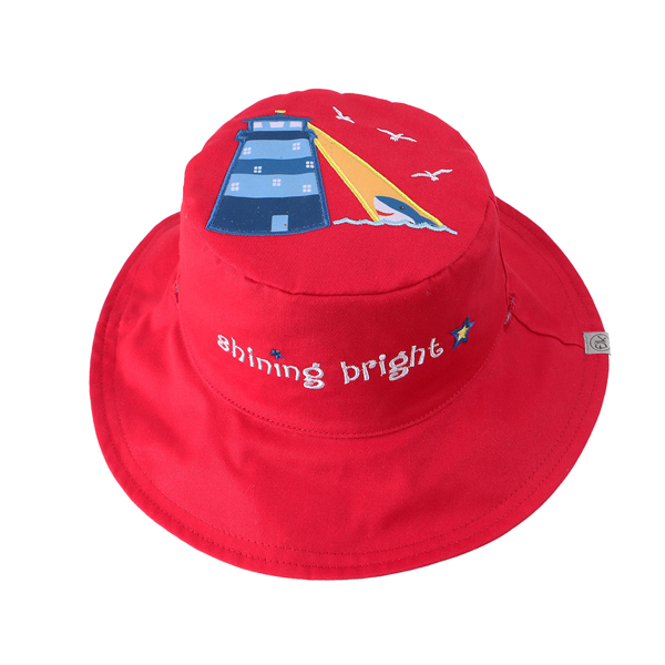 Παιδικό Καπέλο 2 Όψεων Με Αντιηλιακή Προστασία UPF50 FlapjackKids Tall Ship/Lighthouse