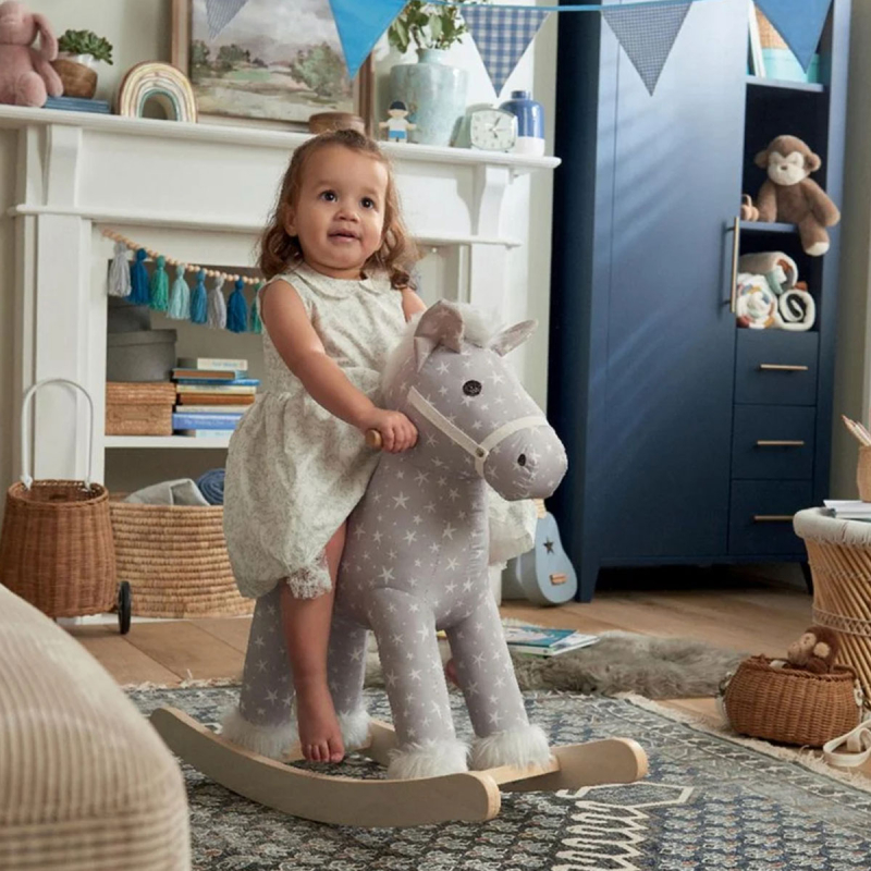 Κουνιστό Αλογάκι Mamas & Papas Grey Star 644946802