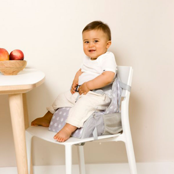 Φορητό Καθισματάκι Φαγητού (6-36 Μηνών/Έως 15kg) Baby To Love White Stars BTL304034