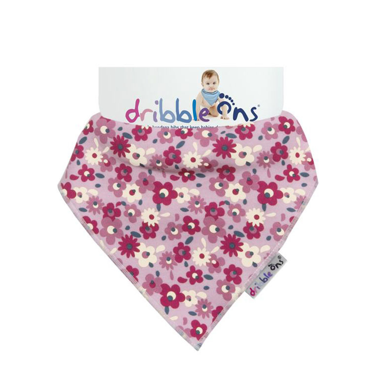 Σαλιάρα-Μπαντάνα 6+ Μηνών Sock Ons Floral Ditsy