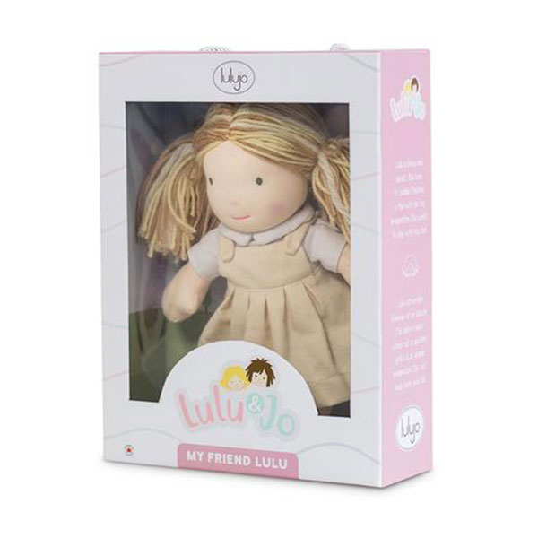 Πάνινη Κούκλα 25Εκ Lulujo My Friend Lulu Lj850 Home Παιχνίδια Λούτρινα Ζωάκια - Κούκλες Spitishop
