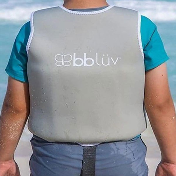 Παιδικό Γιλέκο Κολύμβησης (3-6 Ετών) Bbluv Γκρι B0166-Gr-M Home Θαλάσσης Παιδικά Είδη Σωσίβια - Μπρατσάκια Spitishop
