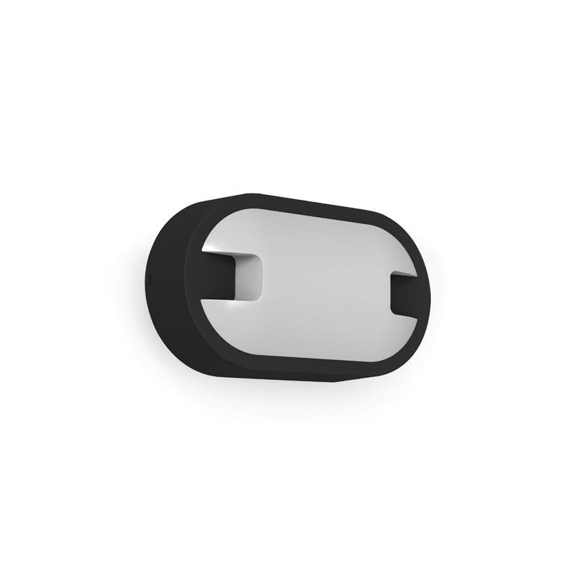 Απλίκα LED Εξωτερικού Χώρου Eurolamp 145-20089 Black