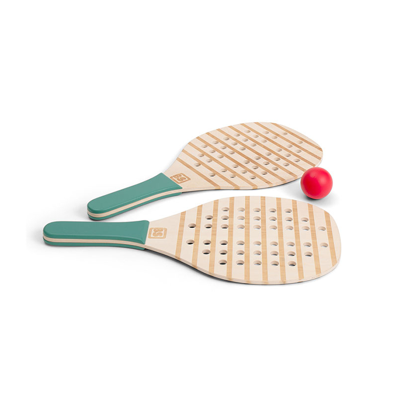 Ξύλινο Παιχνίδι Δραστηριότητας Bs Toys Ρακέτες Πάντελ GA468