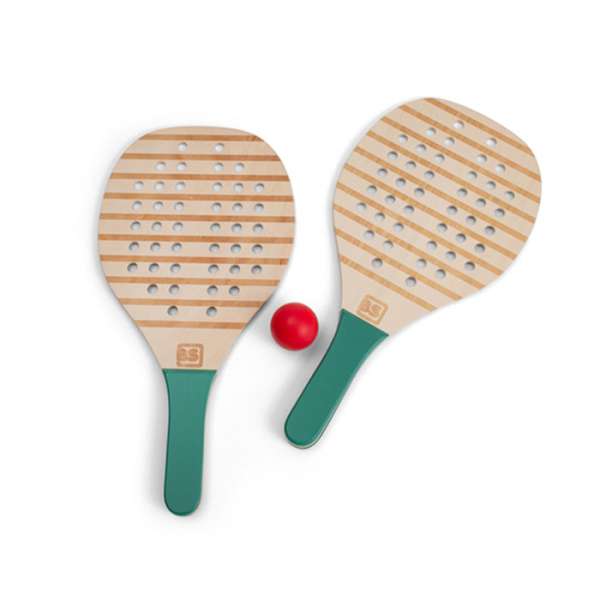 Ξύλινο Παιχνίδι Δραστηριότητας Bs Toys Ρακέτες Πάντελ GA468