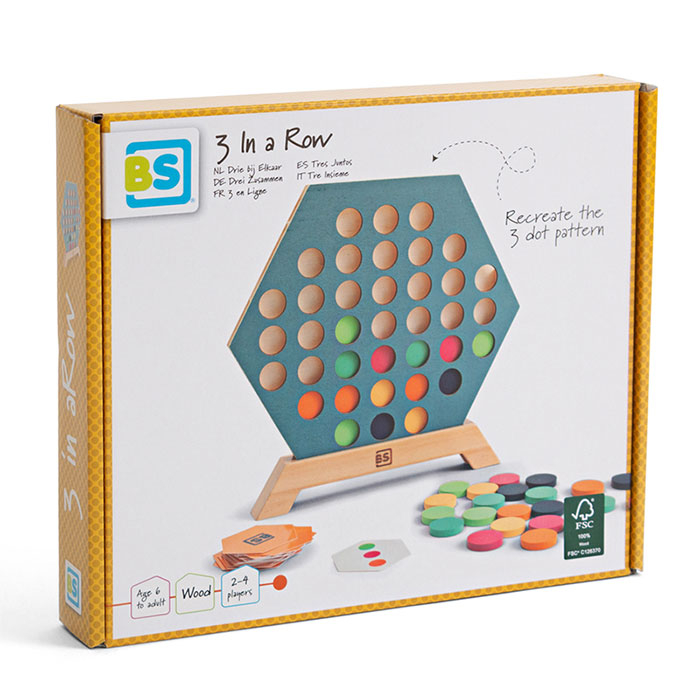 Ξύλινο Επιτραπέζιο Παιχνίδι Bs Toys 3 Στη Σειρά Ga456 Home Παιχνίδια Ξύλινα Spitishop