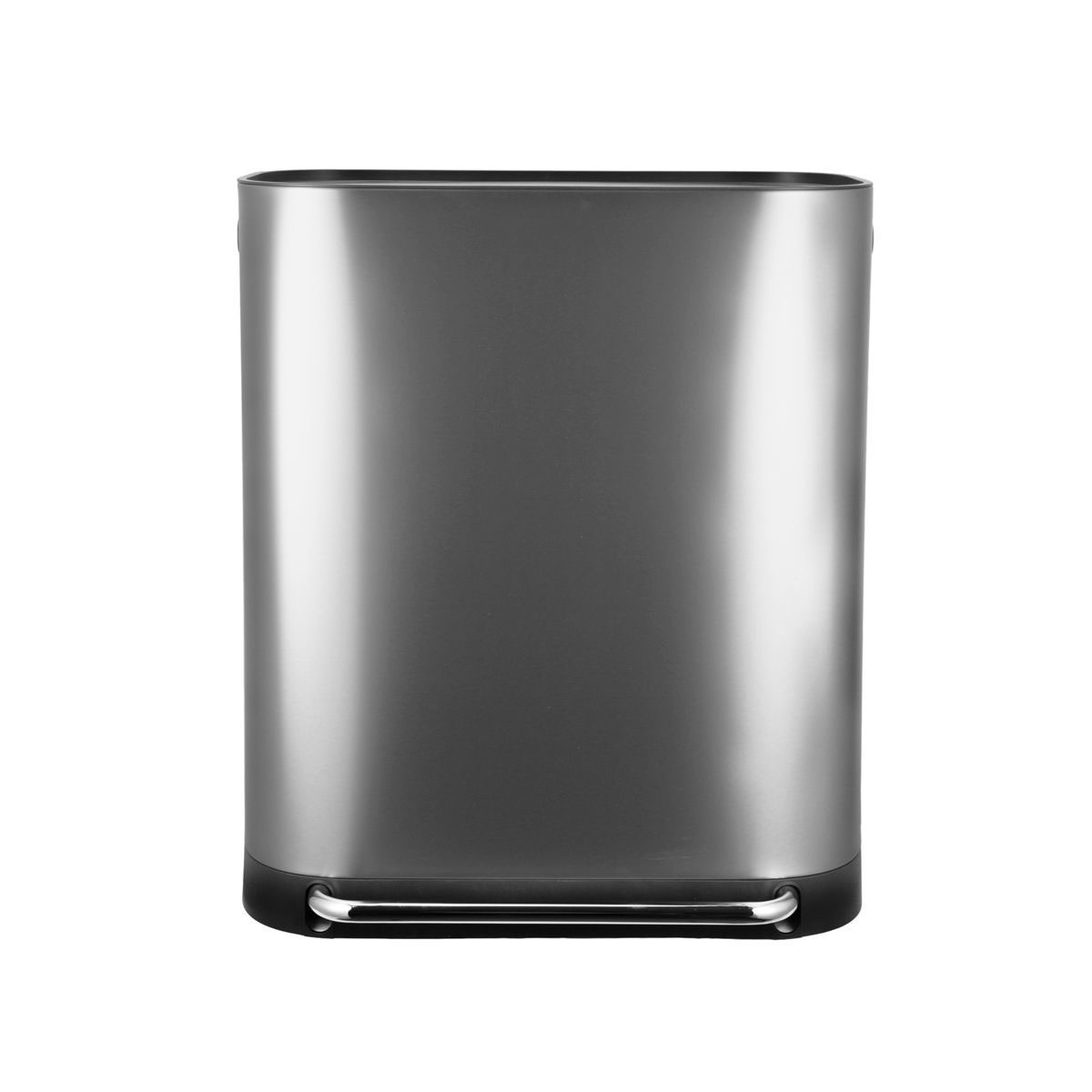 εstia Κάδος Απορριμμάτων Διπλός (57.5x37.3x68.2) Estia 60lt Soft Close Inox 01-20903