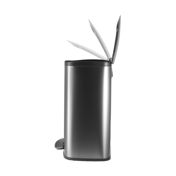 Κάδος Απορριμμάτων (44x37.4x61.1) Estia 50lt Soft Close Inox 01-20927