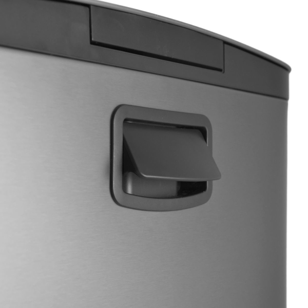Κάδος Απορριμμάτων (44x37.4x61.1) Estia 50lt Soft Close Inox 01-20927