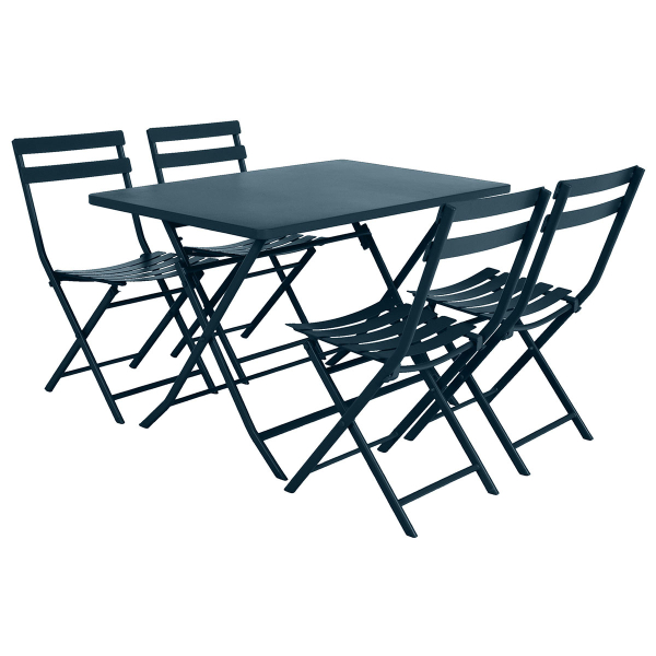 Σετ Τραπεζαρία Κήπου (5τμχ) H-S Greensboro Petrol