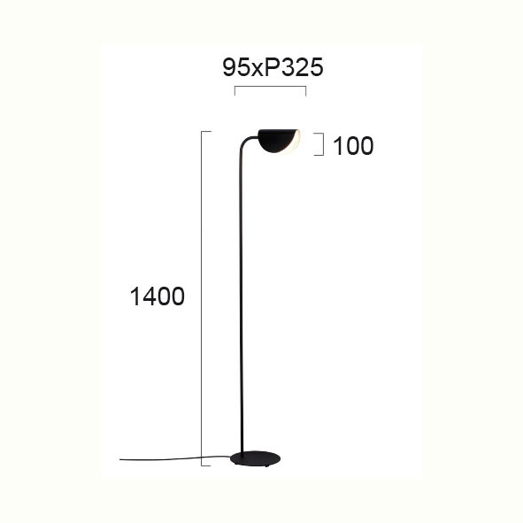 Φωτιστικό Δαπέδου Viokef Ada 4248400 Home Φωτιστικά Spitishop