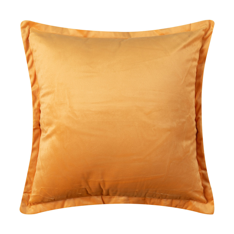 Διακοσμητική Μαξιλαροθήκη Βελουτέ (45x45) Silk Fashion A804 Κροκί