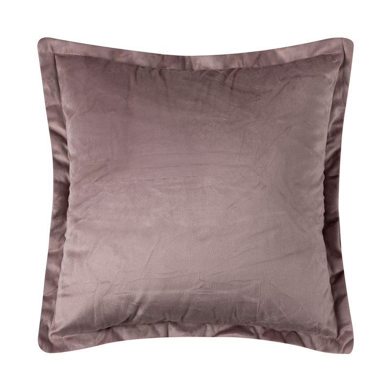 Διακοσμητική Μαξιλαροθήκη Βελουτέ (45x45) Silk Fashion A804 Συκλαμέν