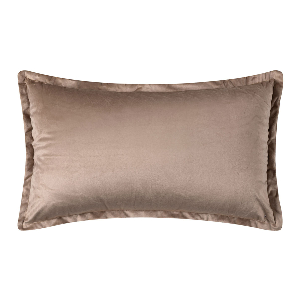 Διακοσμητική Μαξιλαροθήκη Βελουτέ (35x60) Silk Fashion A804 Μπεζ