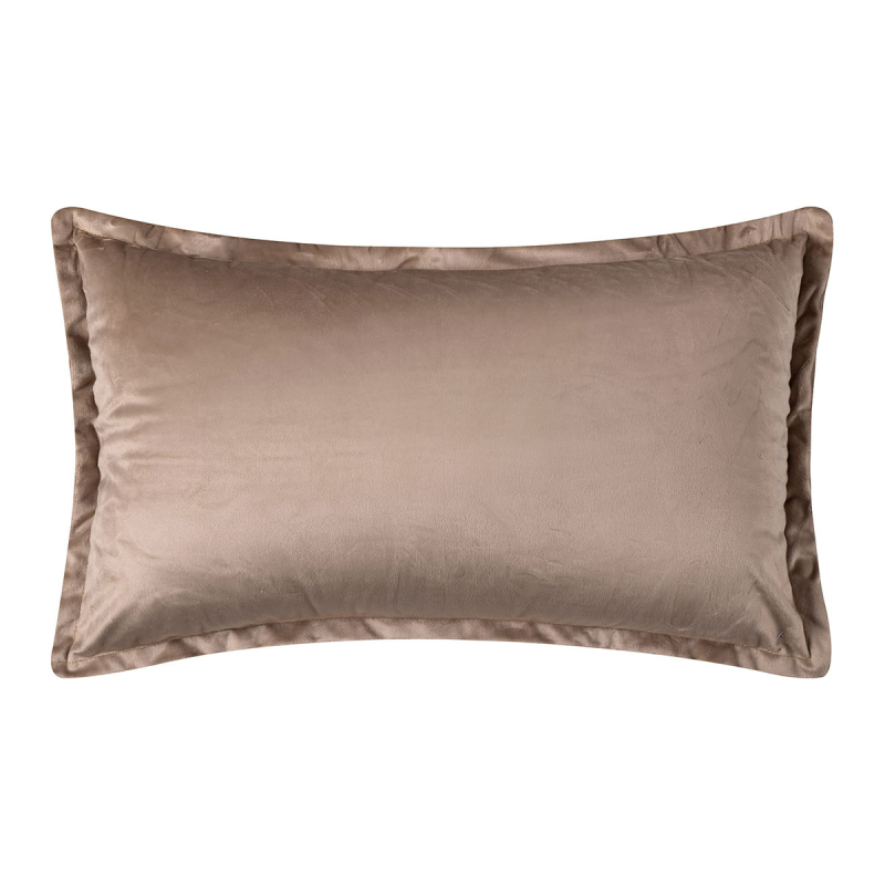 Διακοσμητική Μαξιλαροθήκη Βελουτέ (35x60) Silk Fashion A804 Μπεζ