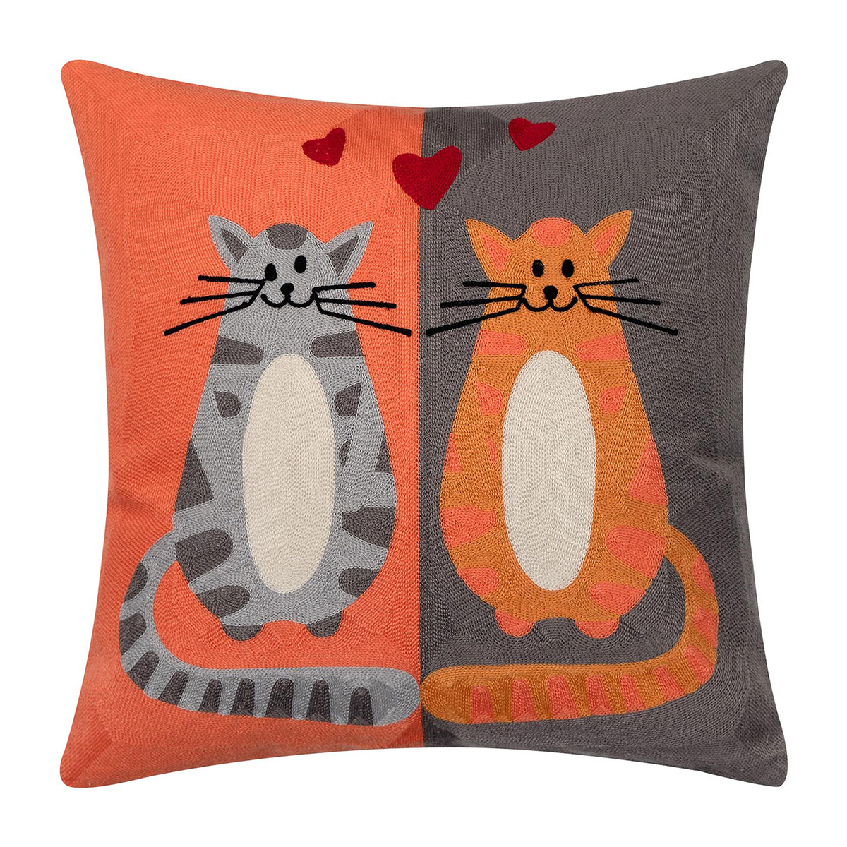 Διακοσμητική Μαξιλαροθήκη (45x45) Silk Fashion Polygazo259