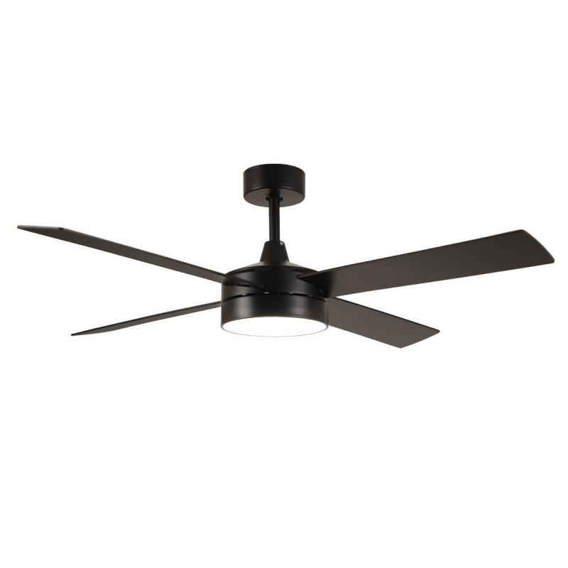 Ανεμιστήρας Οροφής Με Φως Led & Τηλεχειριστήριο 132εκ. Estia Zephyrus Black/Grey 06-21214