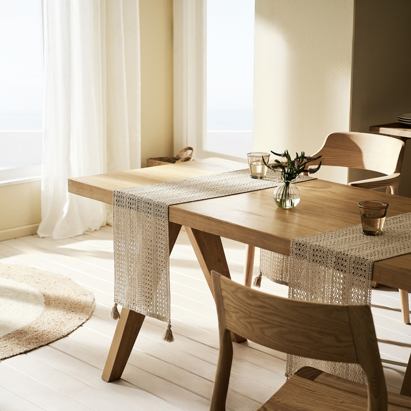 Τραβέρσα (37x160) Gofis Home Layla Craft Beige 047/04