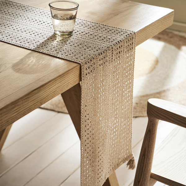 Τραβέρσα (37x160) Gofis Home Layla Craft Beige 047/04