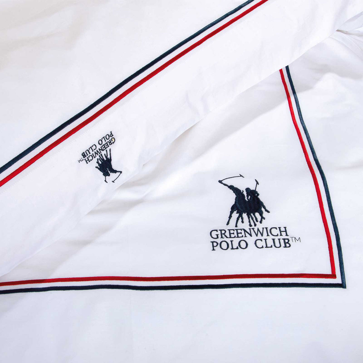 Σεντόνια King Size (Σετ) Greenwich Polo Club Classic 2173 Home Λευκά Είδη Κρεβατοκάμαρας Spitishop