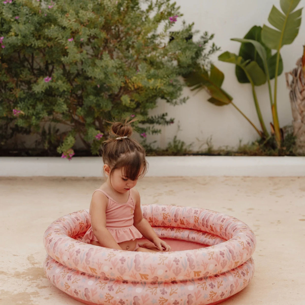 Παιδική Πισίνα Φουσκωτή (Φ80) Little Dutch Ocean Dreams Ροζ