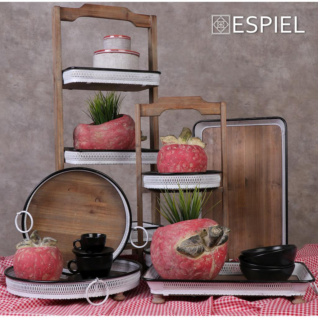 Δίσκοι Διακόσμησης (Σετ 2Τμχ) Espiel Elv201 Home Διακόσμηση - Πιατέλες Μπωλ Spitishop