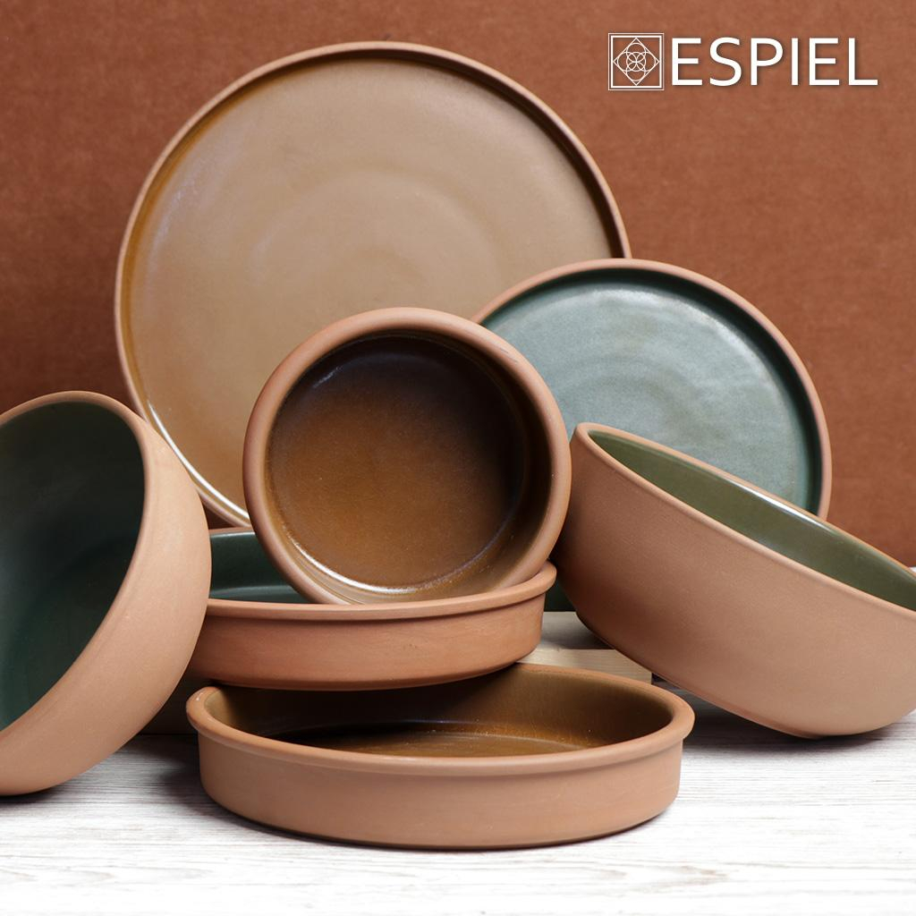 Μπολ (Φ21X8) Espiel Aida Brown Hev202K6 Home Είδη Σερβιρίσματος Spitishop