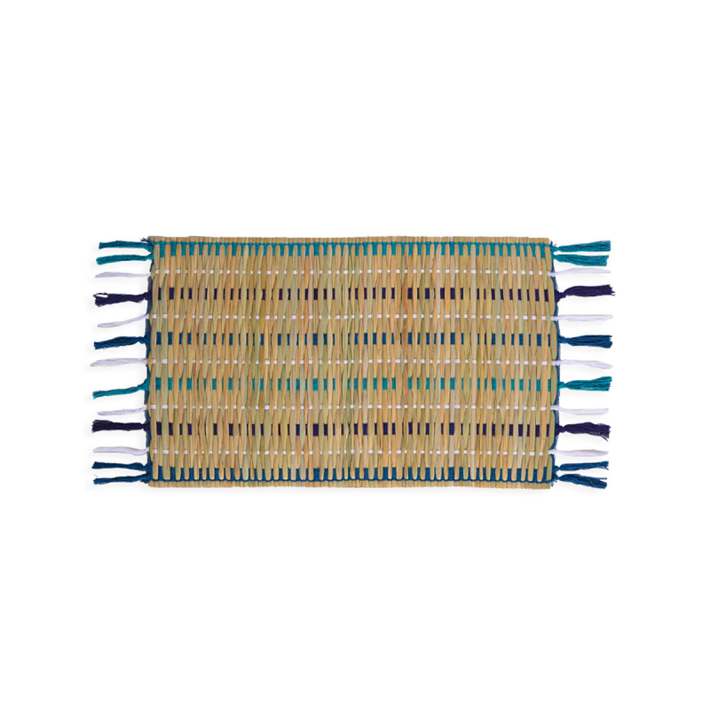 Σουπλά (33x48) Nef-Nef Homeware Blue Collection Straw Blue