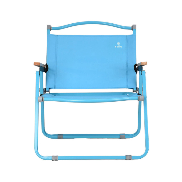 Καρεκλάκι Παραλίας Μεταλλικό Αναδιπλούμενο Estia Save The Aegean Tranquil 00-26110