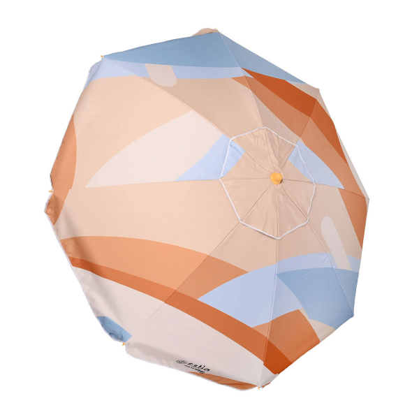 Σπαστή Ομπρέλα Θαλάσσης (Φ200) Με Προστασία UPF Estia Save The Aegean Summer Daze 00-13218