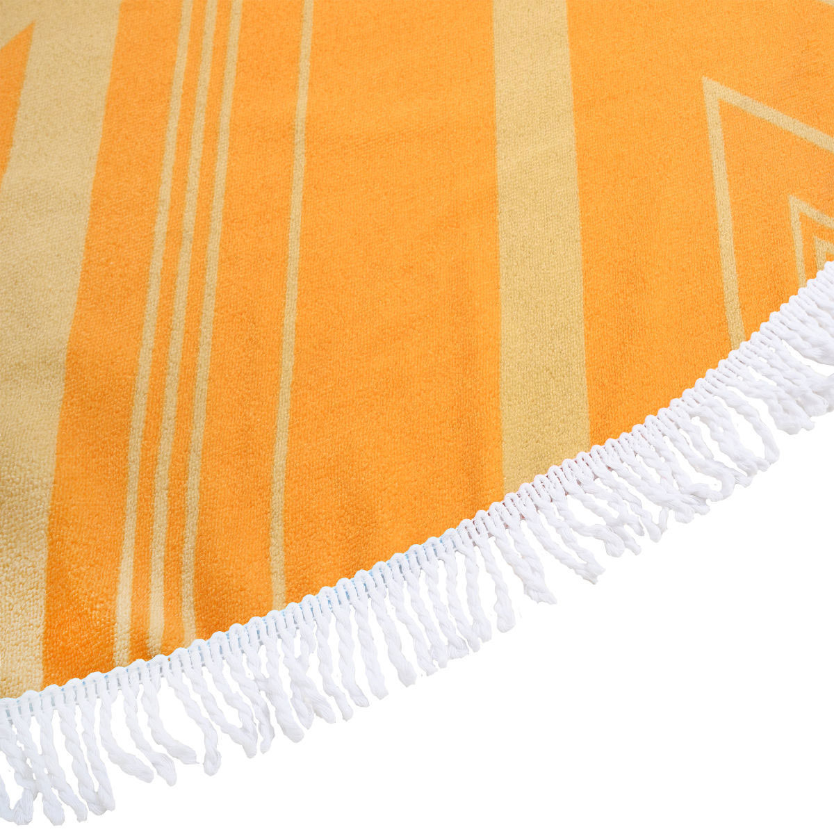 Στρογγυλή Πετσέτα Θαλάσσης Microfiber (Φ150) Estia Save The Aegean Sunscape Mirage 00-23287 Home Πετσέτες Ενηλίκων Spitishop