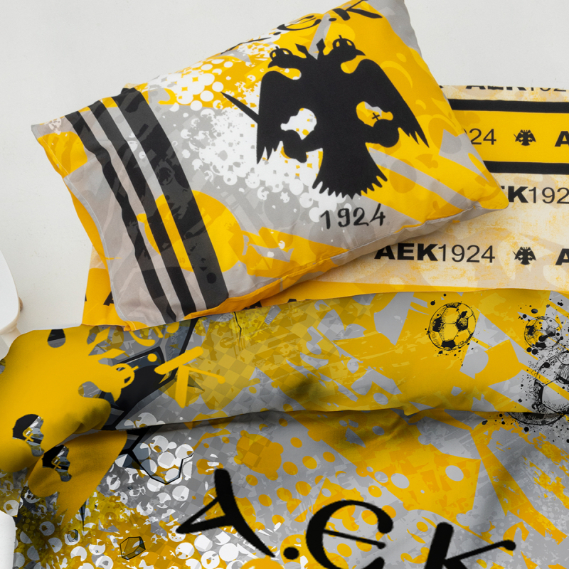 Ζεύγος Μαξιλαροθήκες (50x72) Palamaiki AEK 8