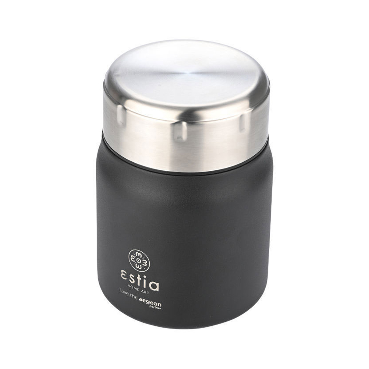 Θερμός Φαγητού 500ml Estia Save The Aegean Midnight Black 01-21658 φωτογραφία