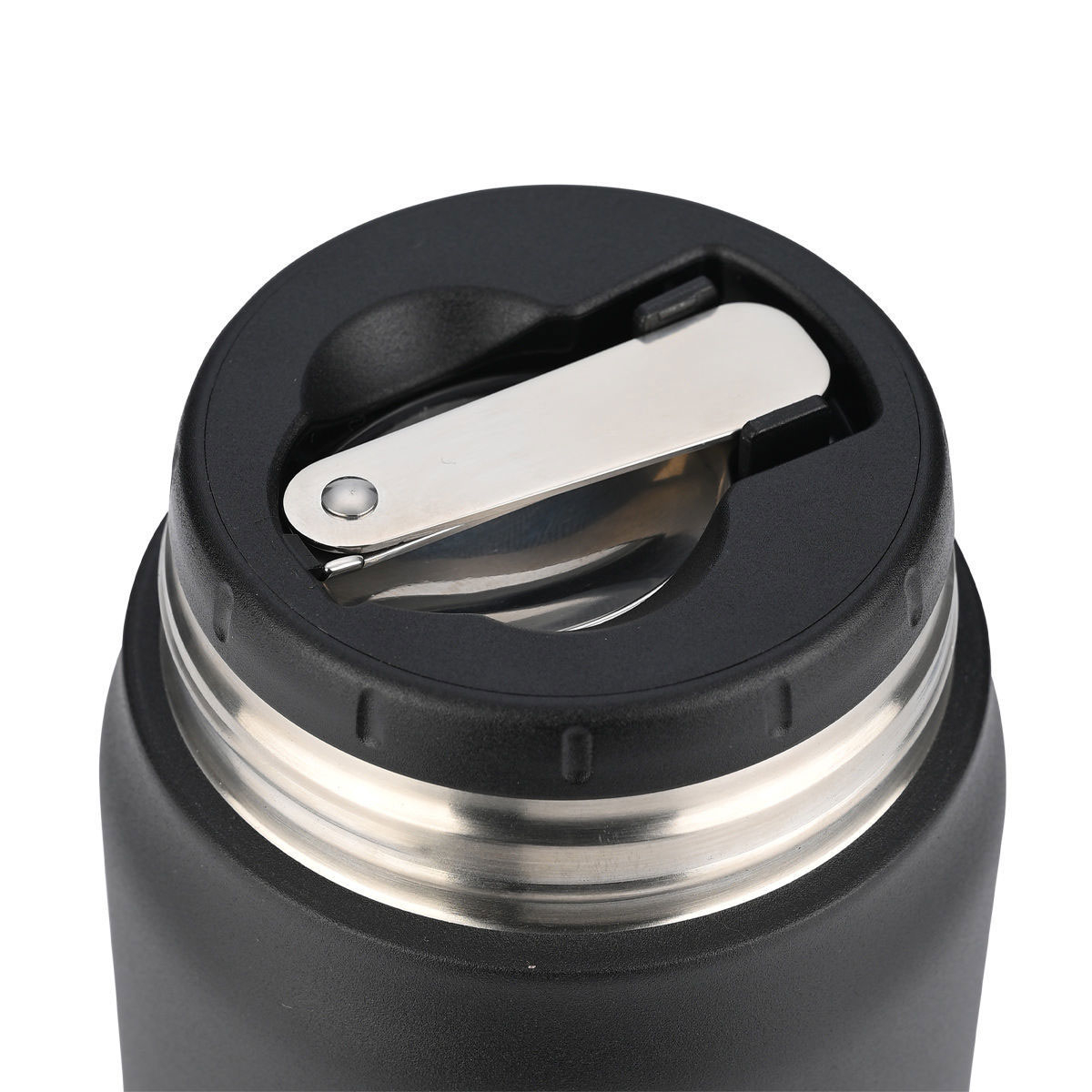 Θερμός Φαγητού 500Ml Κουτάλι Estia Save The Aegean Midnight Black 01-21658 Home Παιδικά Είδη & Αξεσουάρ Σερβιρίσματος Spitishop