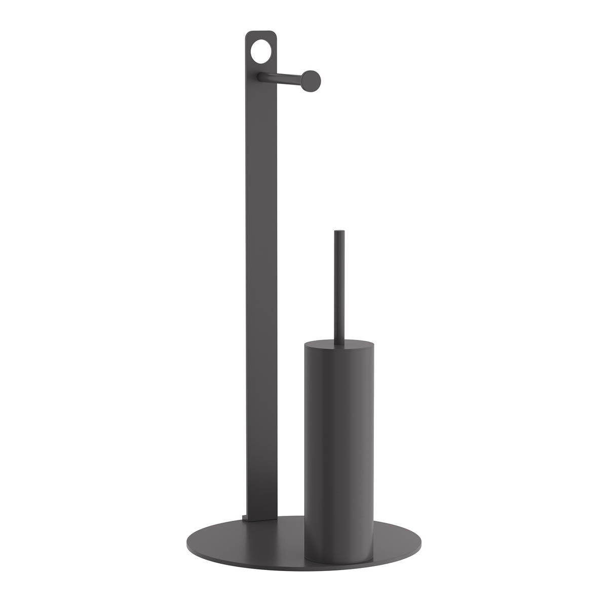 Pam & Co Σταντ Για Χαρτί Υγείας + Πιγκάλ (Φ28x60) Pam & Co 4-400-113 Matt Anthracite