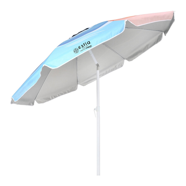 Σπαστή Ομπρέλα Θαλάσσης (Φ200) Με Προστασία UPF Estia Save The Aegean Serene Shores 00-26097