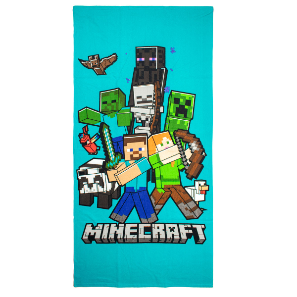 Παιδική Πετσέτα Θαλάσσης (70x140) Dimcol Minecraft 49