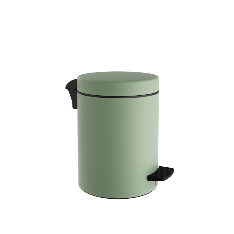 Κάδος Απορριμμάτων Μπάνιου (Φ18x25) Pam & Co 3lt 03-601-903 Matt Mint