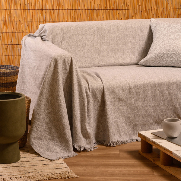 Ριχτάρι Καναπέ Τριθέσιου (180x300) Melinen Ophelia L.Grey