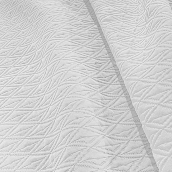 Κουβερτόριο Υπέρδιπλο (245x260) Guy Laroche Oasis White