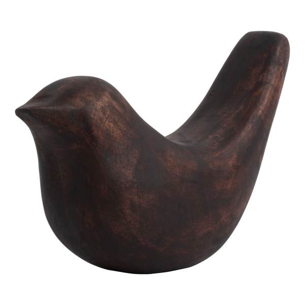 Διακοσμητική Φιγούρα Πουλί (7x12.5) Present Time By Octopus Bird Walnut