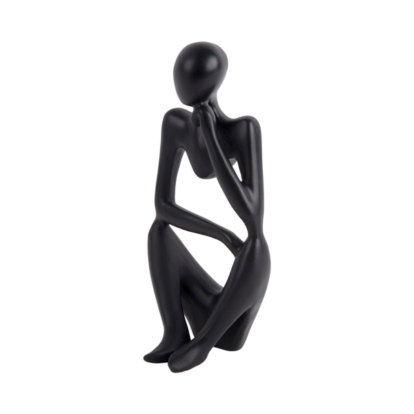 Διακοσμητική Φιγούρα Γυναίκα (9.5x23.5) Present Time By Octopus Wondering Black