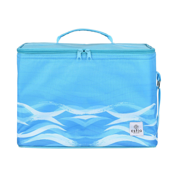 Ισοθερμική Τσάντα Φαγητού 15lt Estia Save The Aegean Tranquil Tides 00-23393