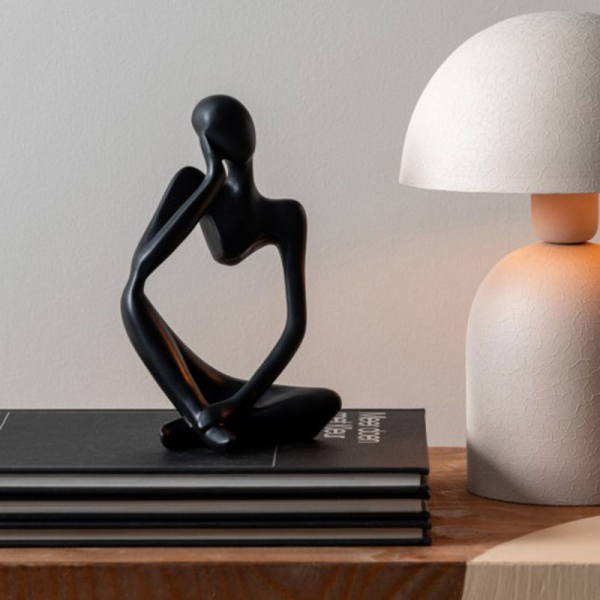 Διακοσμητική Φιγούρα Γυναίκα (10x23.5) Present Time By Octopus Imagine Black