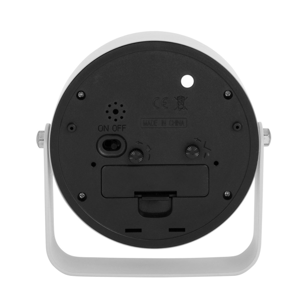 Ρολόι Επιτραπέζιο (Φ11x12.3) - Ξυπνητήρι Karlsson Regal White